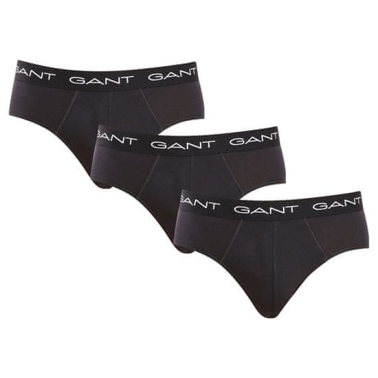 Gant 3PACK pánské slipy černé (900013001-005)