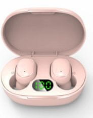 R2Invest Bluetooth sluchátka E6S ružové