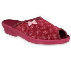 Befado dámské pantofle s otevřenou špičkou ANIA 581D197, červené, velikost 37