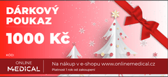 OnlineMedical Vánoční dárkový poukaz OnlineMedical - 1000 Kč