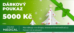 OnlineMedical Vánoční dárkový poukaz OnlineMedical - 5000 Kč