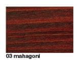 Clou Vodou ředitelná lazura L12 AQUA CLOUsil, č.3 mahagon, ekologicky nezávadná lazura na dřevo, vhodná pro interiér i exteriér, chrání dřevo po dlouhou dobu před vlhkostí i UV zářením., 750 ml