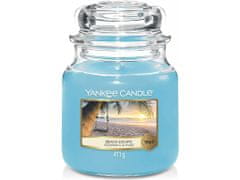 Yankee Candle Vonná svíčka Classic ve skle střední Beach Escape 411 g