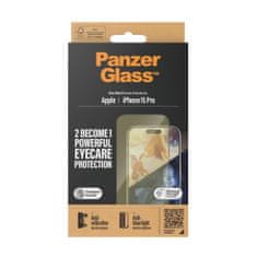 PanzerGlass PanzerGlass Eyecare tvrzené sklo pro iPhone 15 Pro
