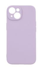 TopQ Kryt Pastel iPhone 15 světle fialový 111433