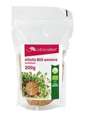 Zdravý den Alfalfa BIO semena na klíčení 200 g