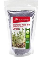 Zdravý den Zdravý Den Brokolice Raab BIO semena na klíčení 200 g