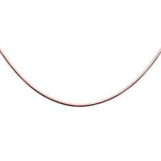 Klenoty Amber Řetízek z pozlaceného stříbra - růžový 45 cm 8LATI015