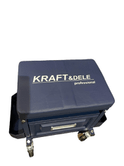 Kraft&Dele Pojízdná dílenská stolička se zásuvkou KD10761