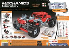 Clementoni Science&Play Mechanická laboratoř 10v1 Monster truck