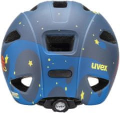 Uvex Přilba Oyo Style - dětské, modrá, motiv vesmírné planetky - Velikost 46-50 cm