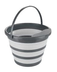 Wenko Skládací kbelík, šedý