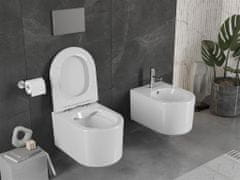 Mexen Závěsný WC set SOFIA 36 cm s prkénkem full bílý