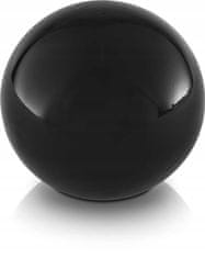 Polnix Dekorativní keramická koule 13 cm černá