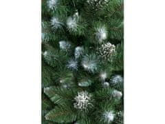 TopKing Vánoční stromeček s šiškami 120 cm borovice diamantová 