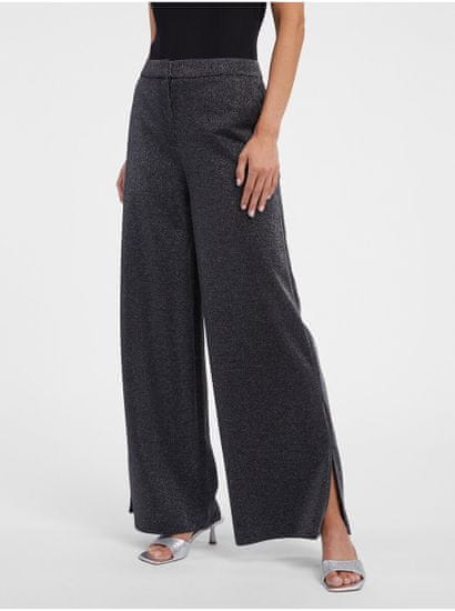 Orsay Tmavě šedé dámské široké kalhoty