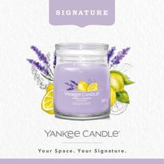 Yankee Candle Yankee Candle vonná svíčka Signature ve skle střední Lemon Lavender 368g