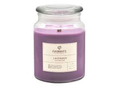 FLAGRANTE Vonná svíčka s dřevěným knotem Lavender 511 g