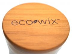 FLAGRANTE Ecowix vonná svíčka s dřevěným knotem Apple Cinnamon váza 398 g
