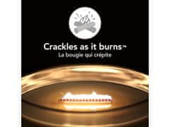 Woodwick Dárková sada: Dárkové balení 1xVonná svíčka s dřeveným knotem Elipsa Loď Fireside 453,6 g