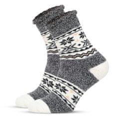 Aleszale 6x dámské vlněné teplé tlusté ponožky ALPAKA 35-38