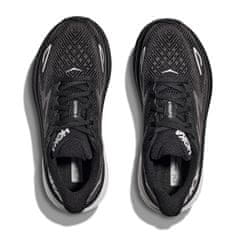 Hoka One One CLIFTON 9 WIDE Running shoes pro muže, 44 EU, US10.5, Běžecké boty, Black/White, Černá, 1132210-BWHT
