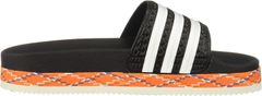 Adidas Adilette New Bold Slides pro ženy, 36 2/3 EU, US5.5, Pantofle, Sandály, Black/White, Černá, AQ1124