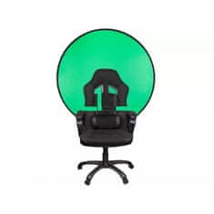 Northix Greenscreen - zelená obrazovka na židli 