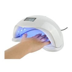 Northix UV lampa na gel lak - pohybový senzor - 48w 