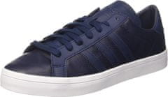 Adidas COURTVANTAGE SHOES pro muže, 40 2/3 EU, US7.5, Boty, tenisky, Navy/White, Modrá, BZ0443
