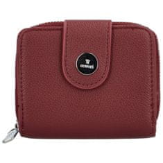 Coveri WORLD Malá dámská koženková peněženka Antalla, červená