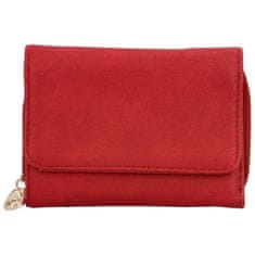 Coveri WORLD Dámská malá koženková peněženka Annien, červená