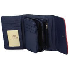 Coveri WORLD Malá dámská koženková peněženka Tristee, modrá