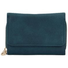 Coveri WORLD Dámská malá koženková peněženka Annien, nebesky modrá
