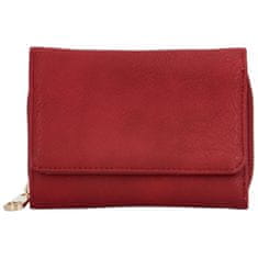 Coveri WORLD Dámská malá koženková peněženka Annien, tmavě růžová