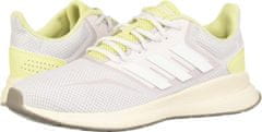 Adidas RUNFALCON SHOES pro ženy, 42 EU, US9.5, Boty, tenisky, Grey/Yellow Tint/White, Béžová, EG8622