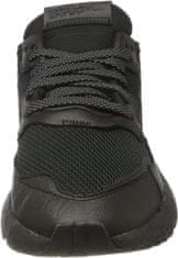 Adidas NITE JOGGER SHOES pro muže, 44 EU, US10, Boty, tenisky, Black, Černá, FV1277