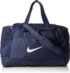 Nike Club Team Football Duffel Bag Unisex, ONE SIZE, Sportovní taška, cestovní taška, Midnight Navy/White, Modrá, BA5193-410