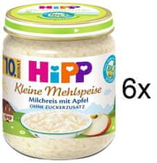 HiPP BIO Mléčná rýže s jablky od uk. 9. měsíce 6 x 200g