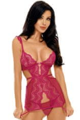 Beautynight Erotické šaty Peyton chemise purple, fialová, L/XL