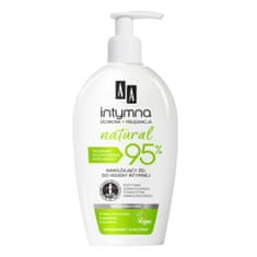AA intimate protection & care natural 95% hydratační gel pro intimní hygienu 300ml