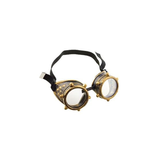 funny fashion Brýle steampunk zlaté