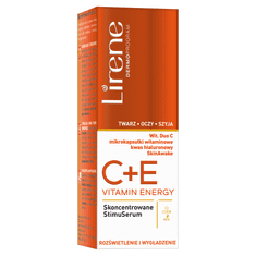 Lirene c+e vitamin energy koncentrované stimulační sérum 30ml