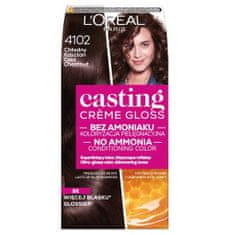 barva na vlasy casting creme gloss 4102 cool chestnut