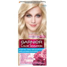 Garnier krémová barva na vlasy color sensation 111 silver super bright blonde