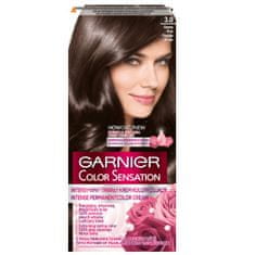 Garnier krémová barva na vlasy color sensation 3.0 prestižní tmavě hnědá