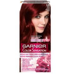 Garnier krémová barva na vlasy color sensation 4,60 intense dark red