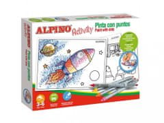 Alpino Activity 12 fixů malování s tečkami