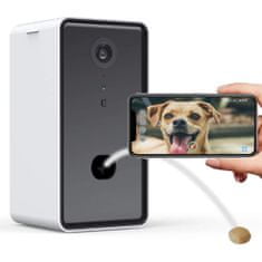 BOT Smart zásobník pamlsků pro domácí mazlíčky s kamerou WiFi