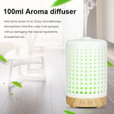 BOT Smart aroma difuzér SDC2 - bílá a světle hnědé dřevo 100ml